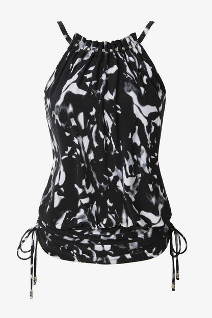 Miraclesuit Black/Multi Babs Tankini Top in Dream State