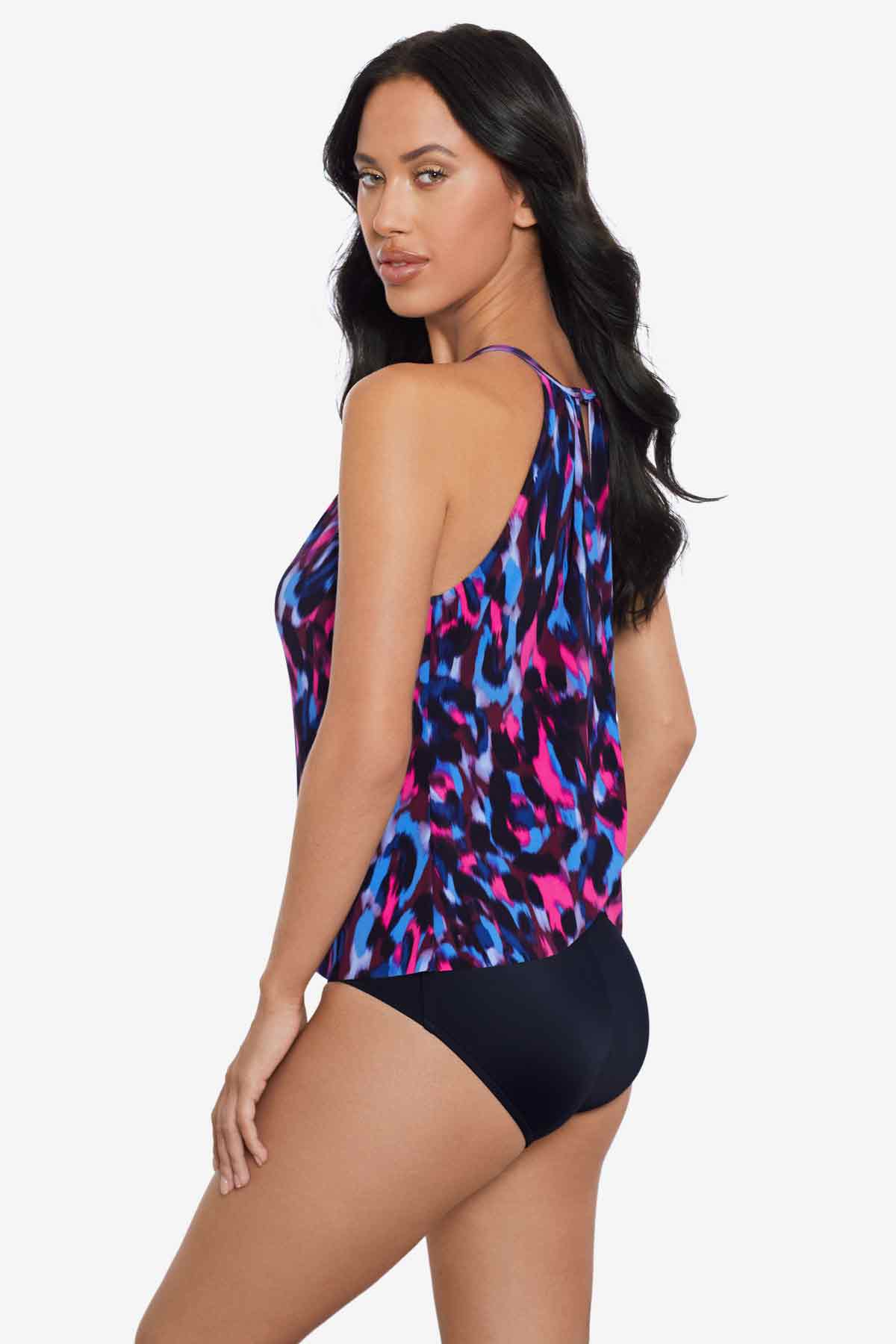 Miraclesuit Black/Multi Magicsuit Cherry Bomb Aubrey One Piece Swimsuit