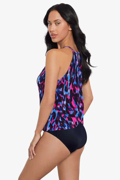 Miraclesuit Black/Multi Magicsuit Cherry Bomb Aubrey One Piece Swimsuit