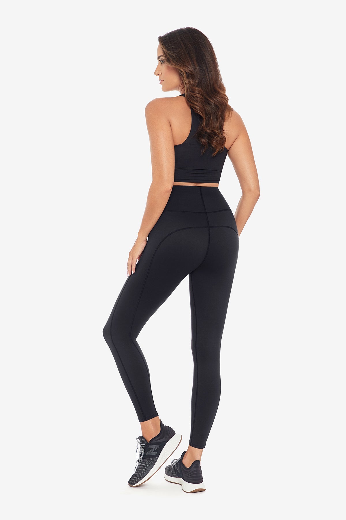 Miraclesuit Deep Black Tummy Control Black Leggings