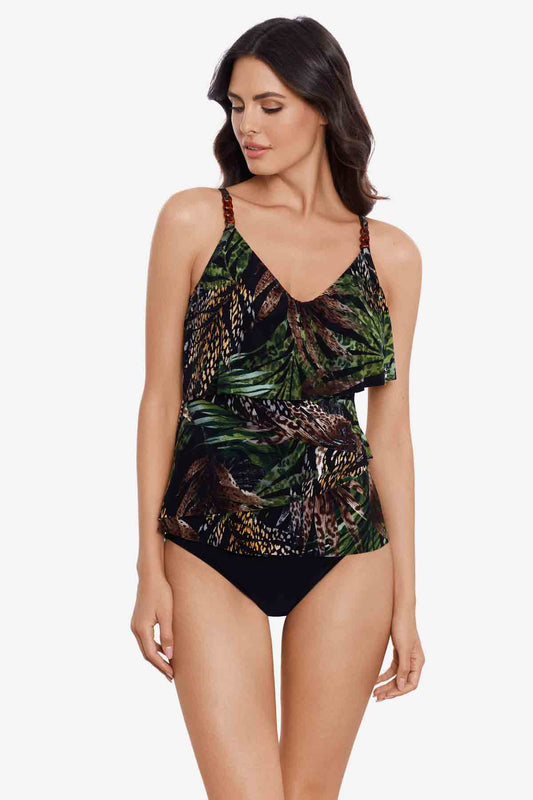 Miraclesuit Black/Multi Magicsuit Nighthawk Clo Tankini Top