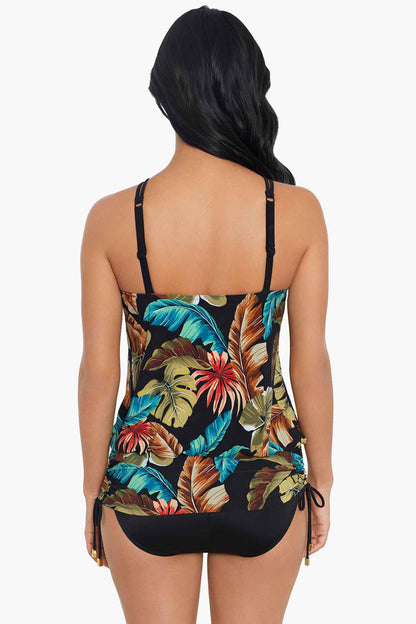 Miraclesuit Black/Multi Magicsuit Aloe Susan Adjustable One Piece Swimsuit