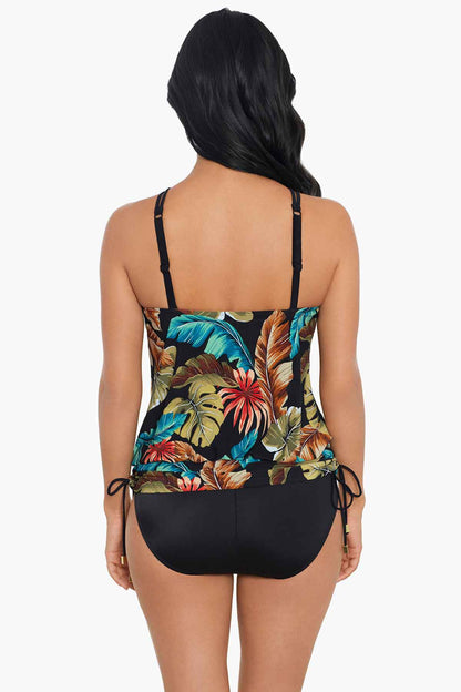 Miraclesuit Black/Multi Magicsuit Aloe Susan Adjustable One Piece Swimsuit