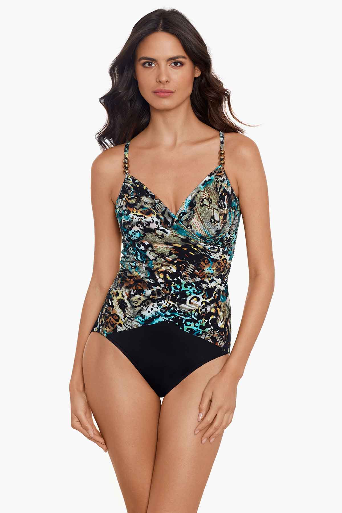 Miraclesuit Multi Magicsuit Posh Mosh Louise One Piece Swimsuit