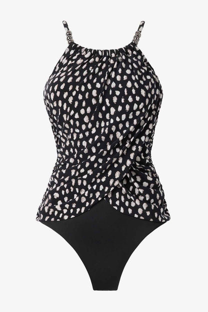 Miraclesuit Black/White Magicsuit Pebbles Lisa One Piece Swimsuit
