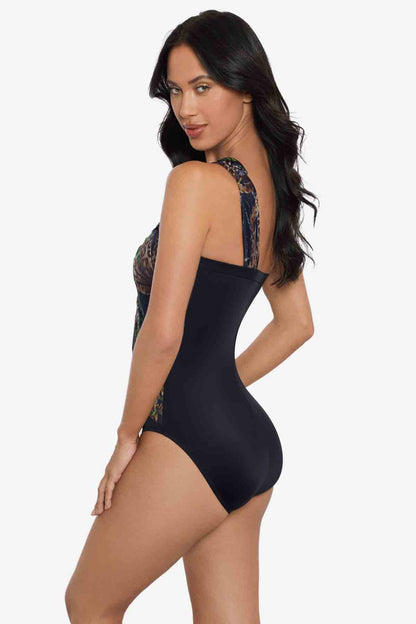Miraclesuit Black/Multi Magicsuit Nighthawk Goddess One Piece Swimsuit