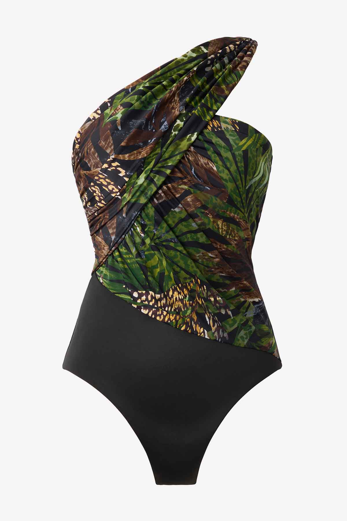 Miraclesuit Black/Multi Magicsuit Nighthawk Goddess One Piece Swimsuit