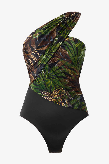 Miraclesuit Black/Multi Magicsuit Nighthawk Goddess One Piece Swimsuit