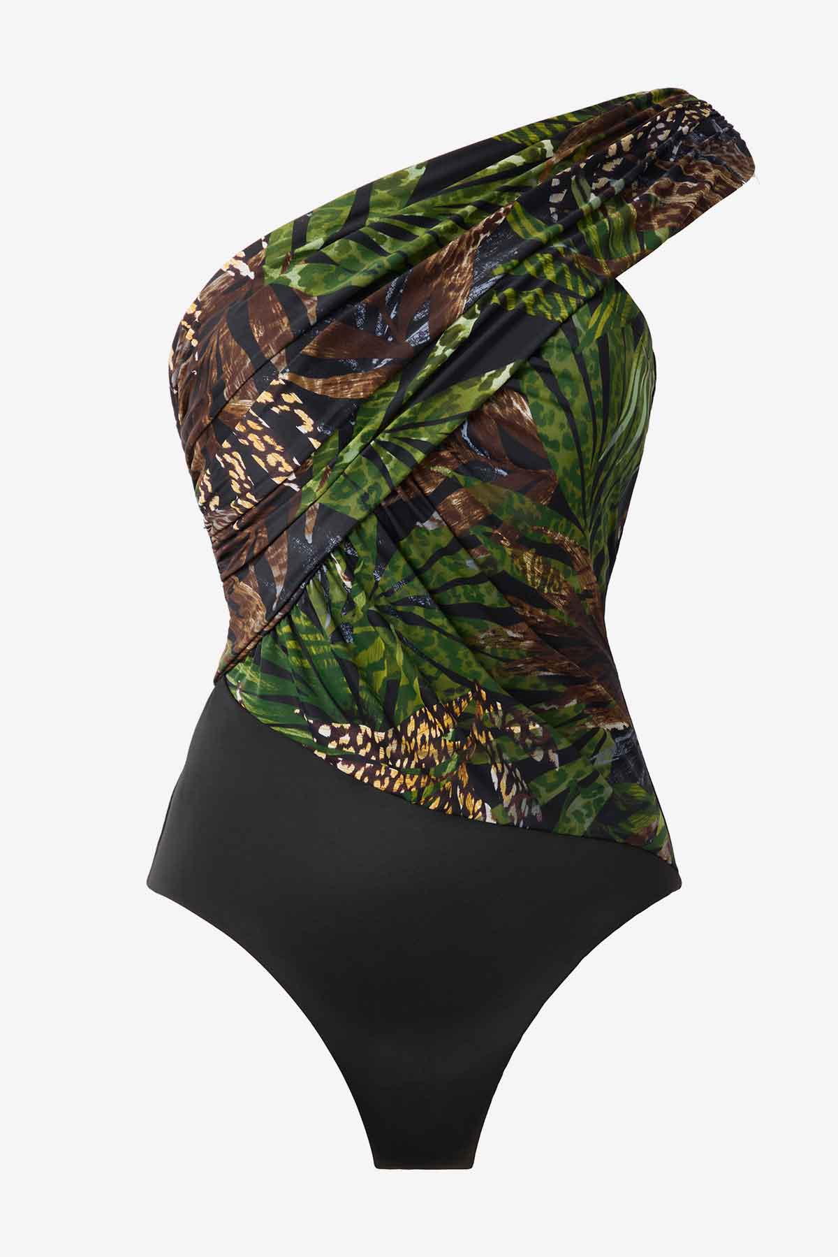 Miraclesuit Black/Multi Magicsuit Nighthawk Goddess One Piece Swimsuit