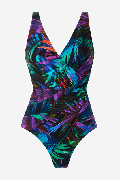 Miraclesuit Multi Palma Paradiso Oceanus One Piece Swimsuit DDD-Cup