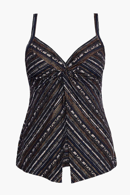 Miraclesuit Black/Multi Cypher Love Knot Tankini
