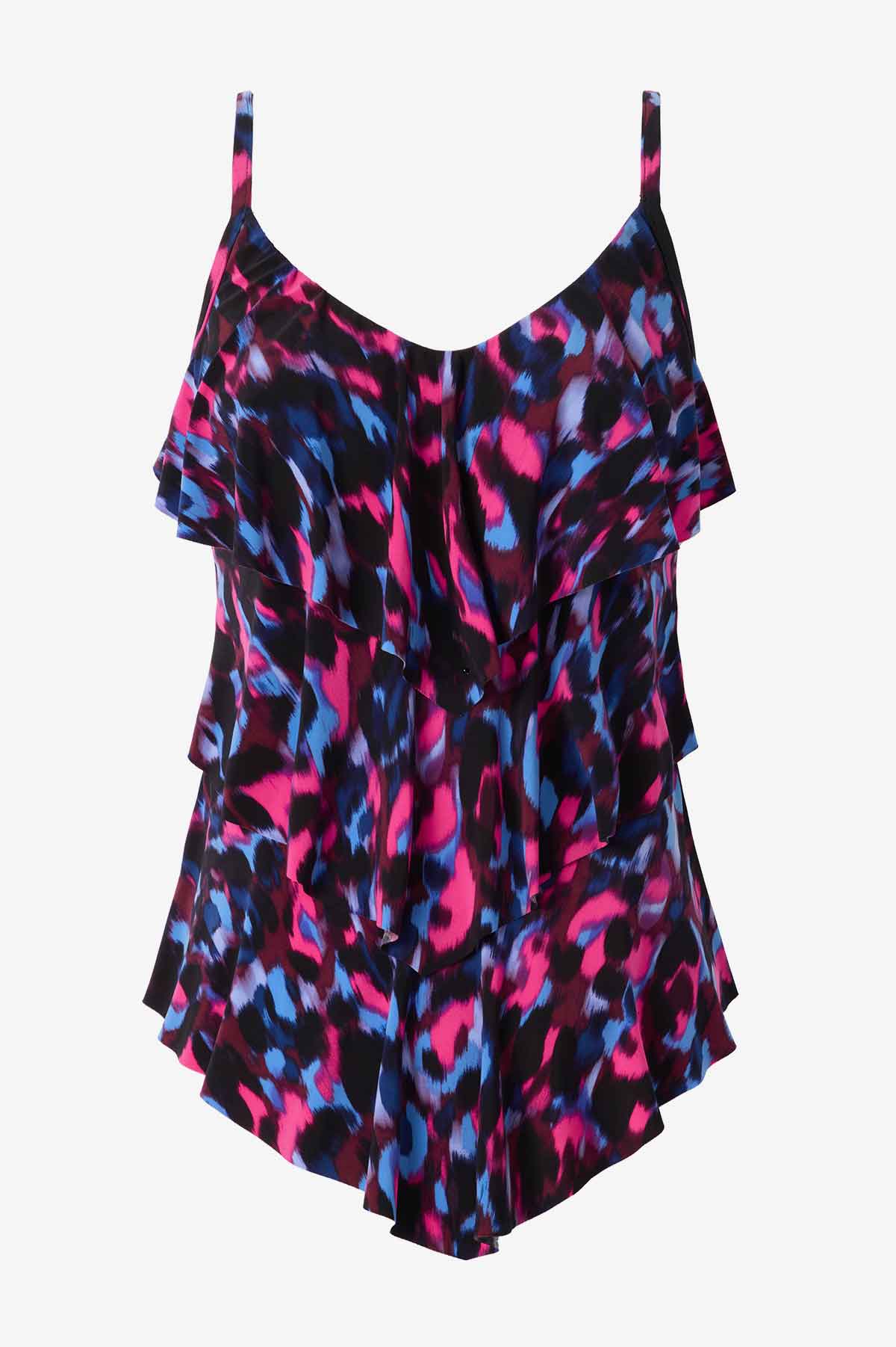 Miraclesuit Black/Multi Magicsuit Cherry Bomb Rita Tankini Top