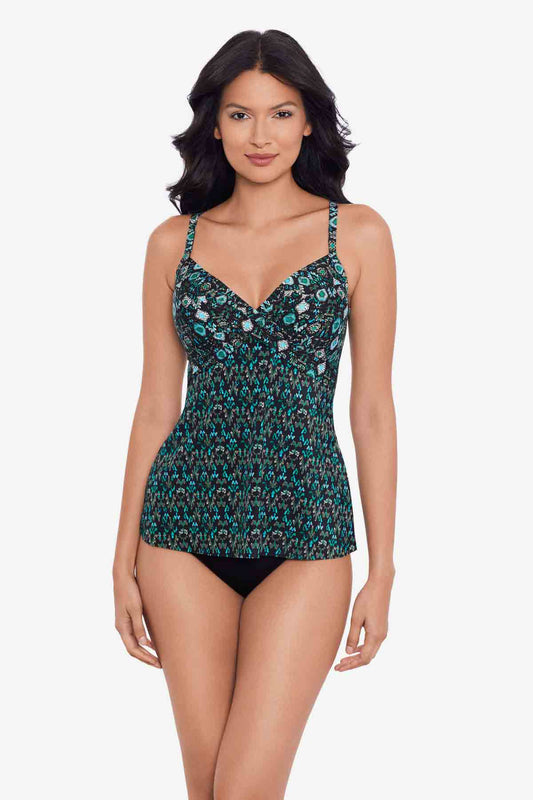 Miraclesuit Black/Multi Bijoux Myrra Tankini Top