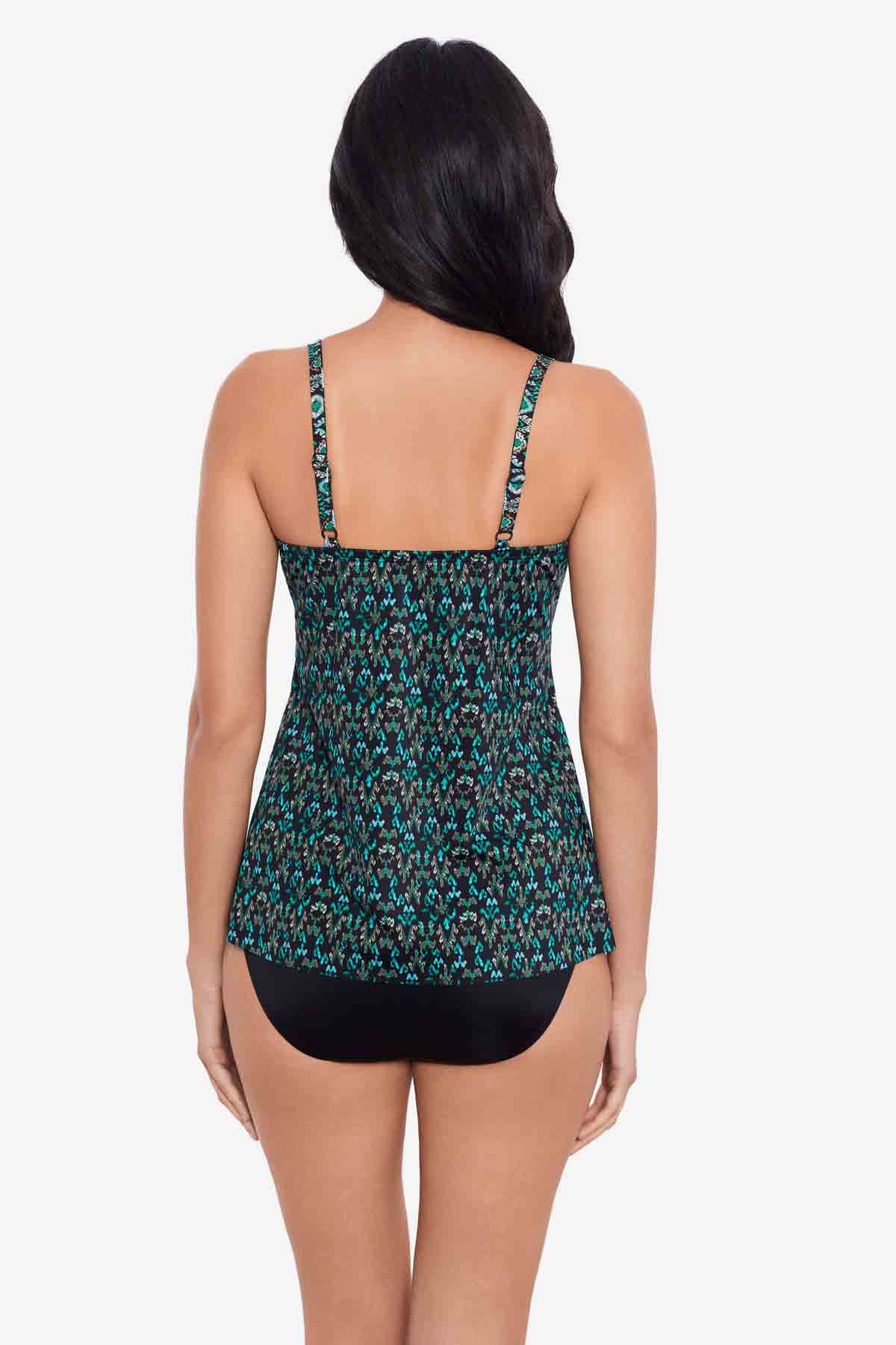 Miraclesuit Black/Multi Bijoux Myrra Tankini Top