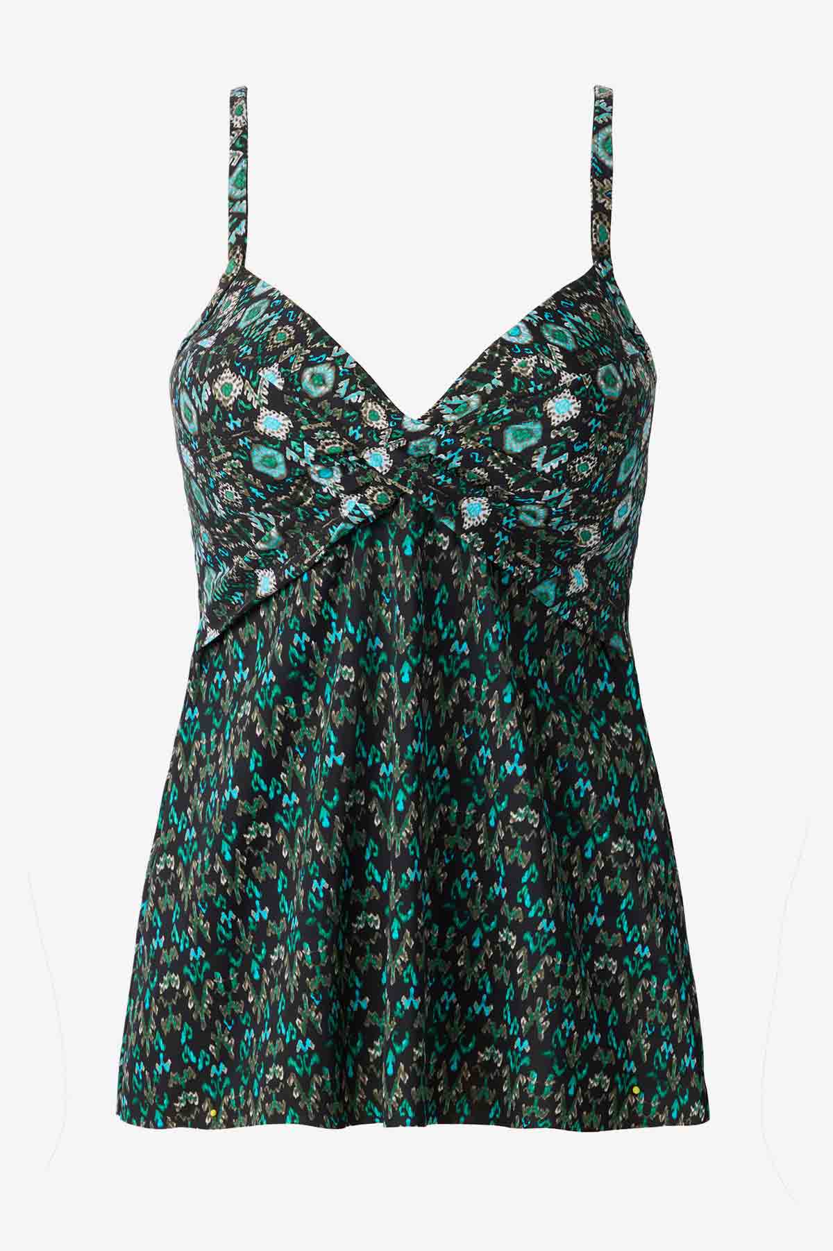 Miraclesuit Black/Multi Bijoux Myrra Tankini Top