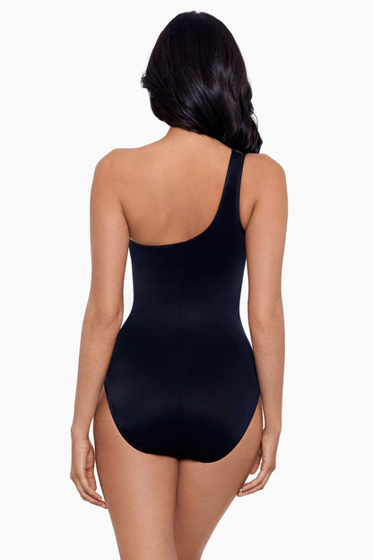 Miraclesuit Black/Multi Bronze Reign Jena One Piece Swimsuit