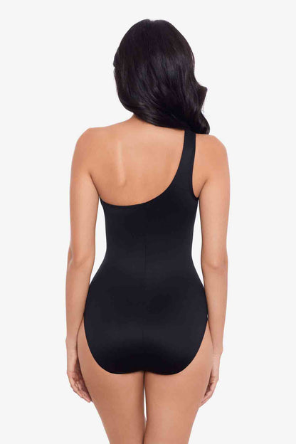 Miraclesuit Black/Multi Tribal Tigress Jena One Piece Swimsuit