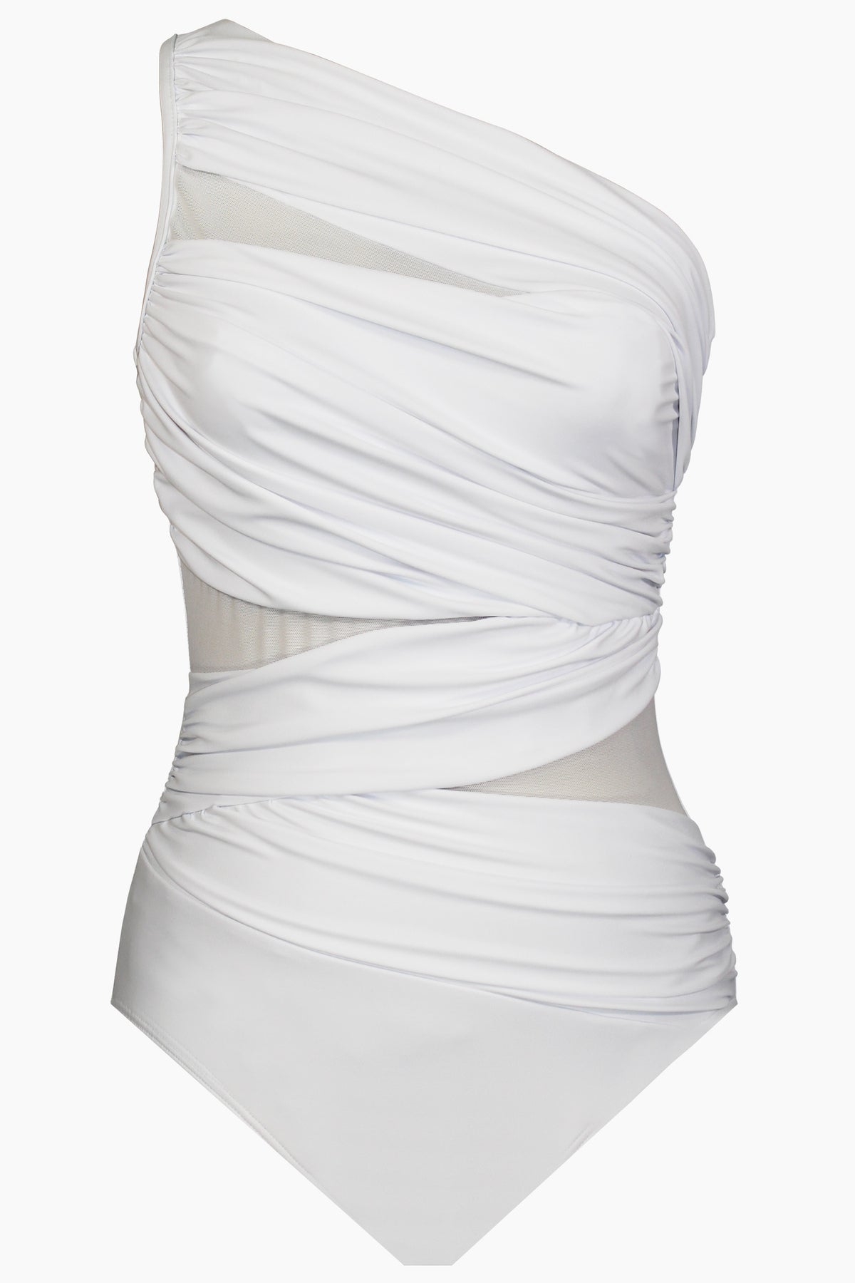 Miraclesuit White Network Jena One Piece Swimsuit