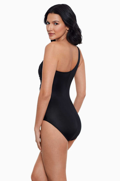 Miraclesuit White Network Jena One Piece Swimsuit