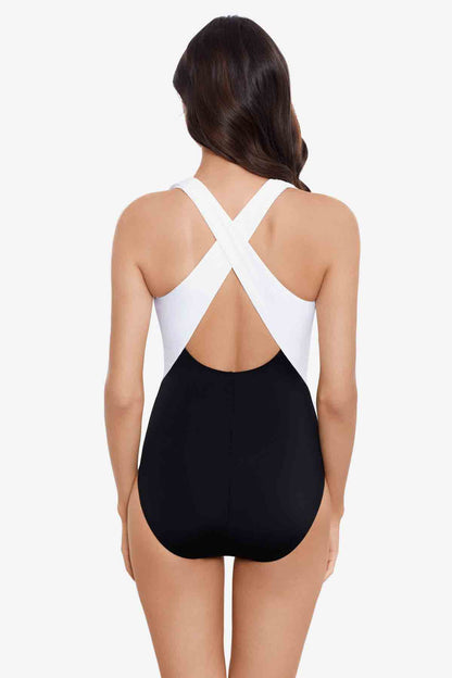 Miraclesuit Bamboo Magicsuit Juxtapose Halle One Piece Swimsuit