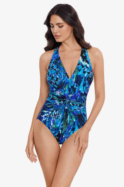 Miraclesuit Black/Multi Magicsuit Chanticleer Drew One Piece Swimsuit