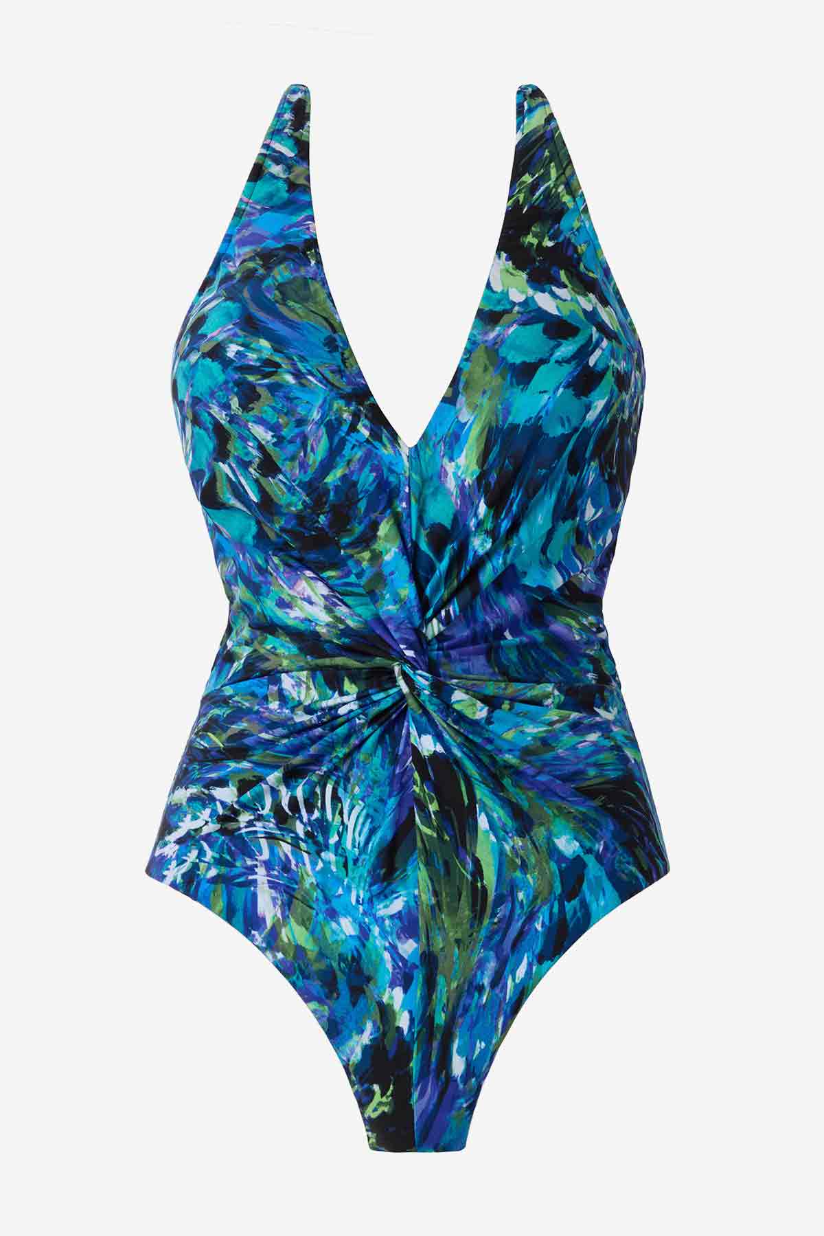 Miraclesuit Black/Multi Magicsuit Chanticleer Drew One Piece Swimsuit