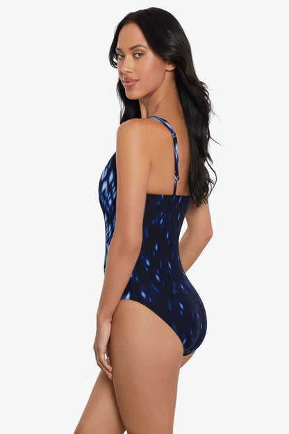 Miraclesuit Blue/Multi Magicsuit Indio Saki One Piece Swimsuit