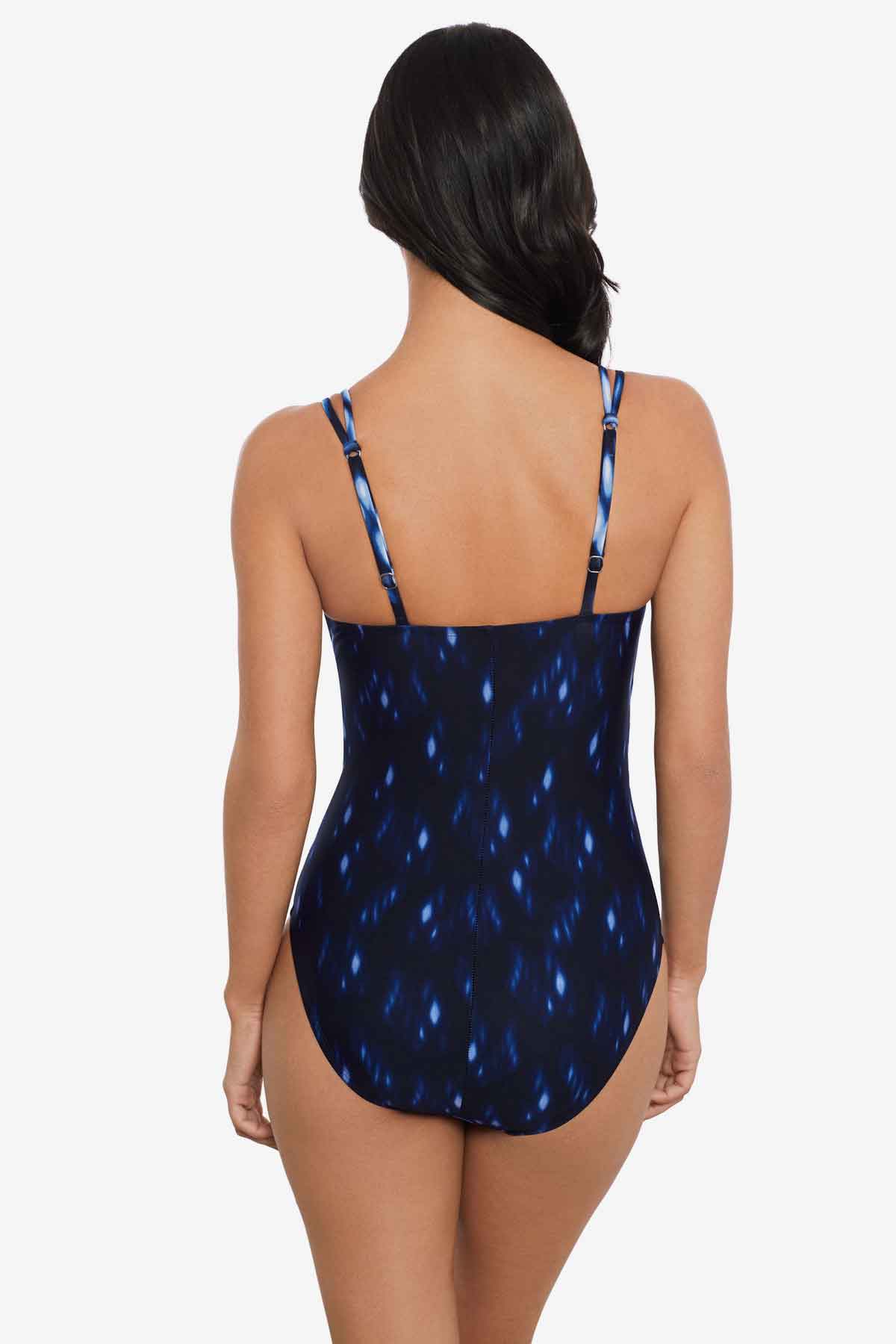 Miraclesuit Blue/Multi Magicsuit Indio Saki One Piece Swimsuit