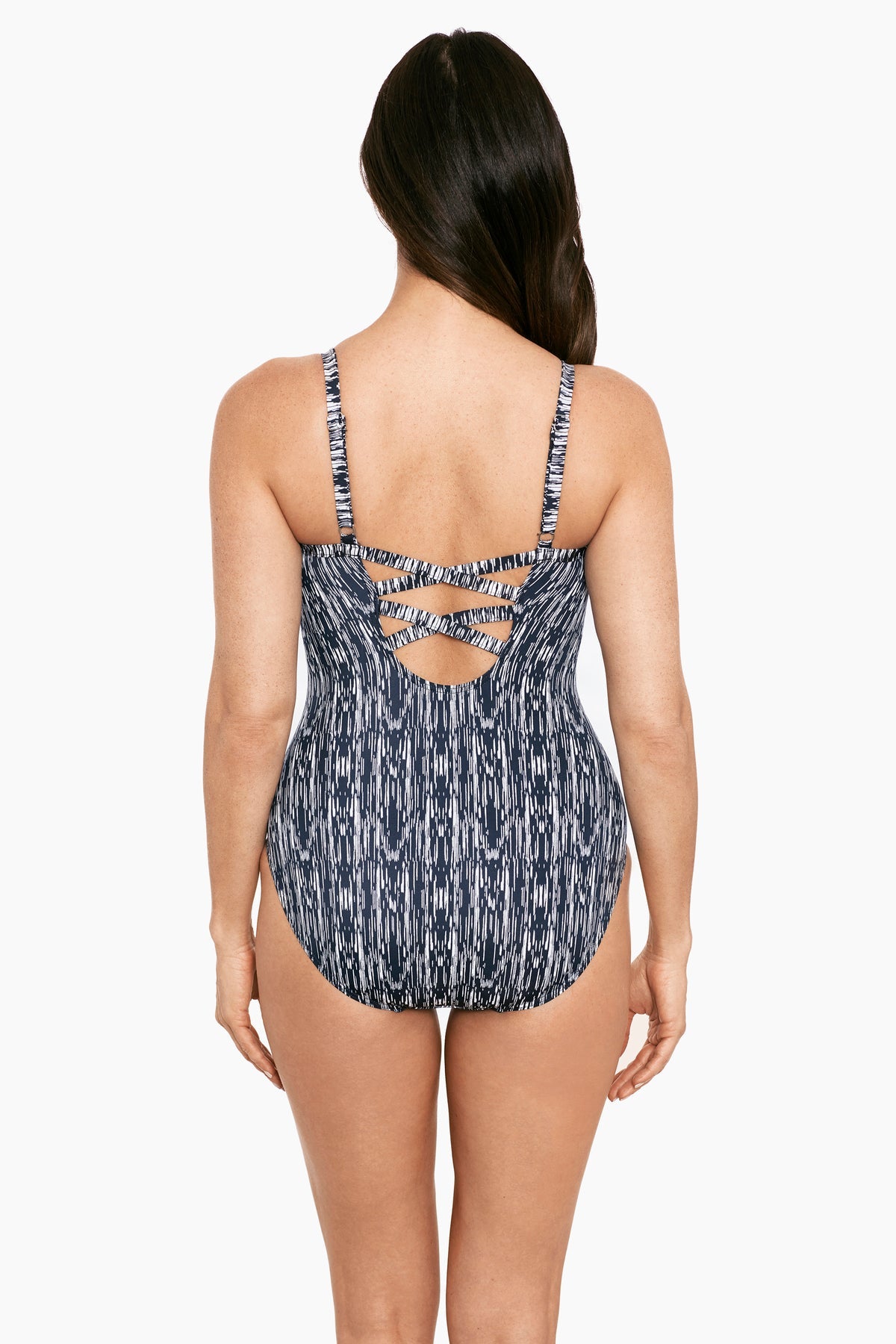 Miraclesuit Midnight Silver Shores Captivate One Piece
