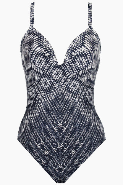 Miraclesuit Midnight Silver Shores Captivate One Piece
