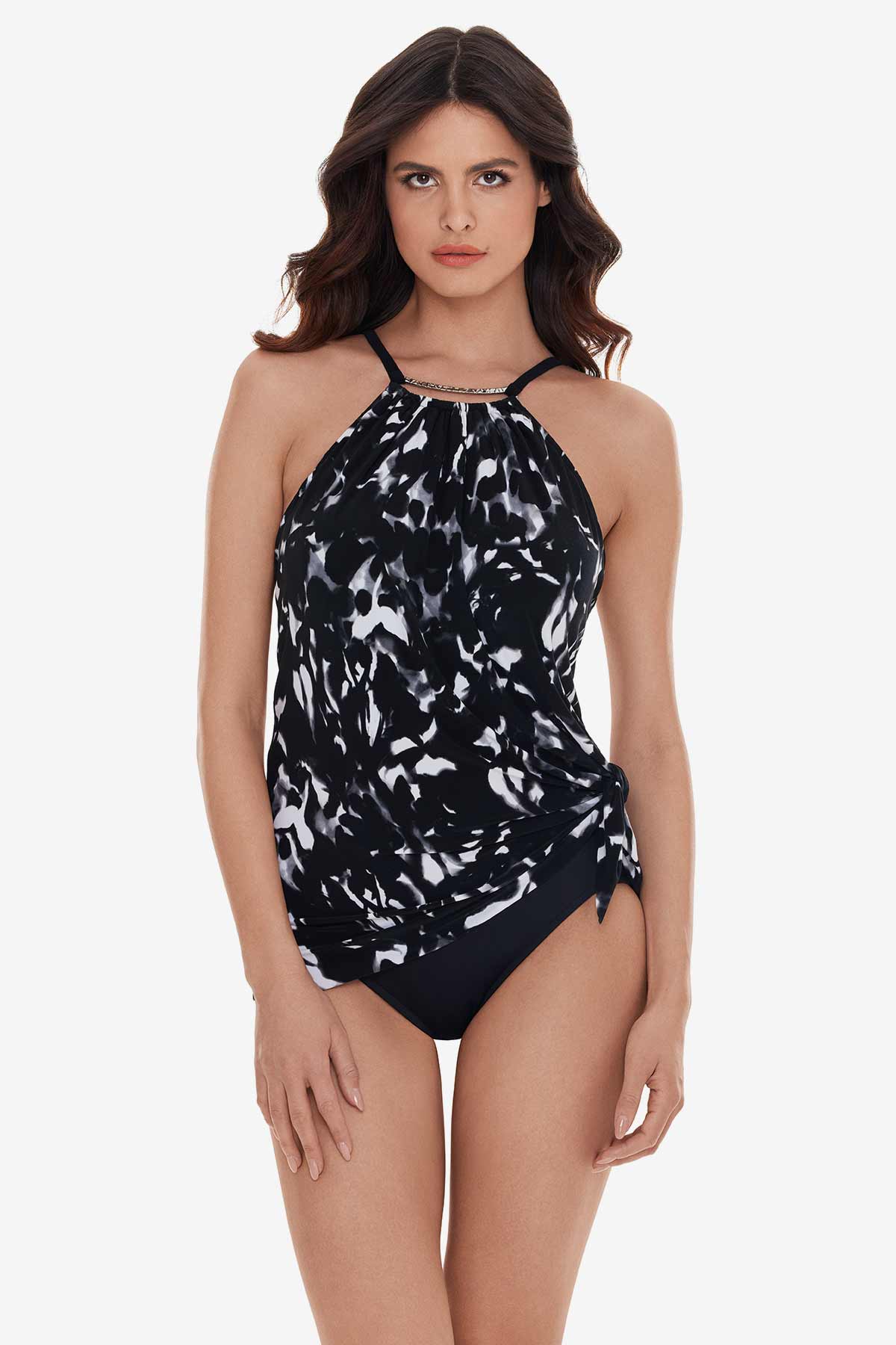 Miraclesuit Black/Multi Magicsuit Dream State Parker One Piece Swimsuit