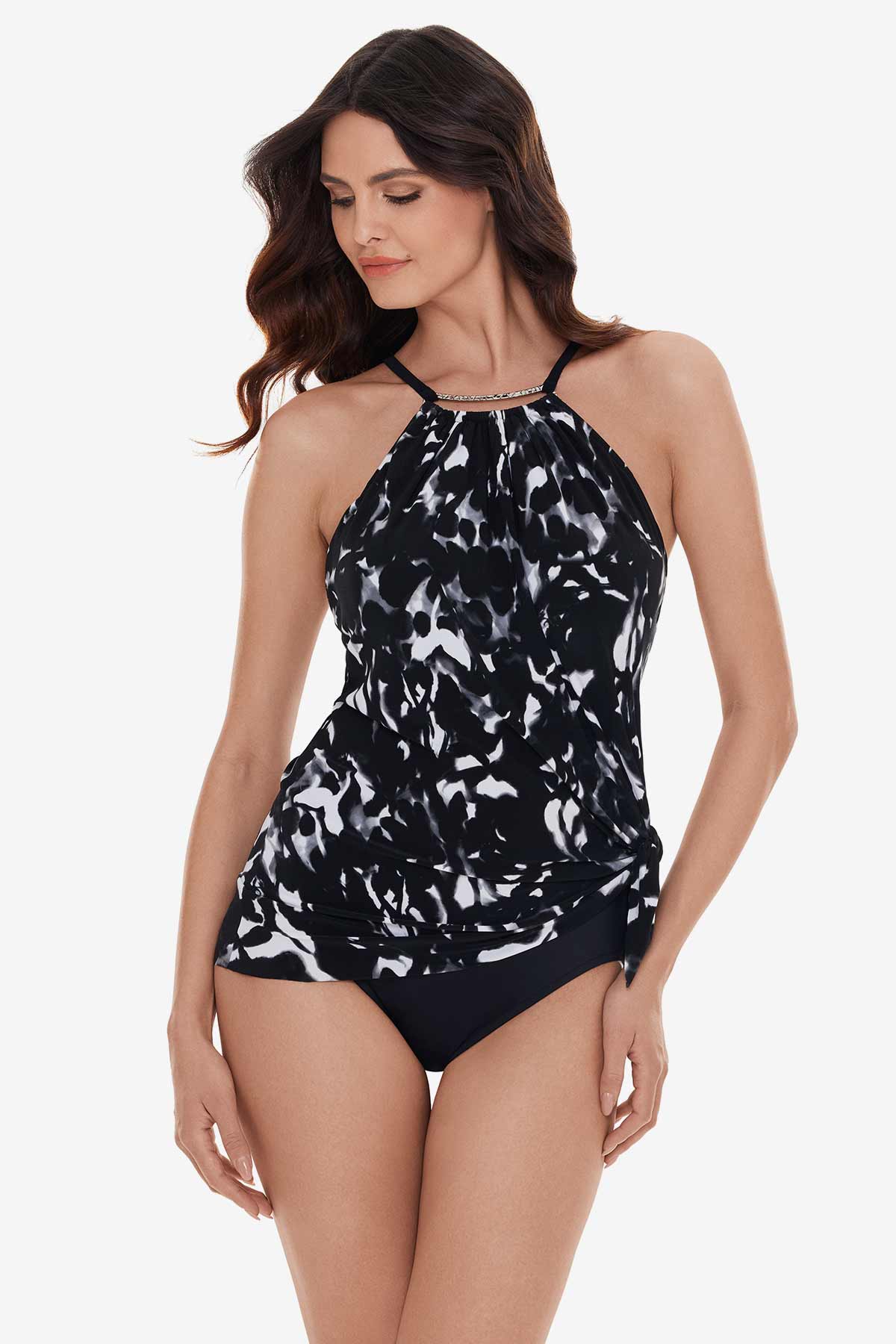 Miraclesuit Black/Multi Magicsuit Dream State Parker One Piece Swimsuit