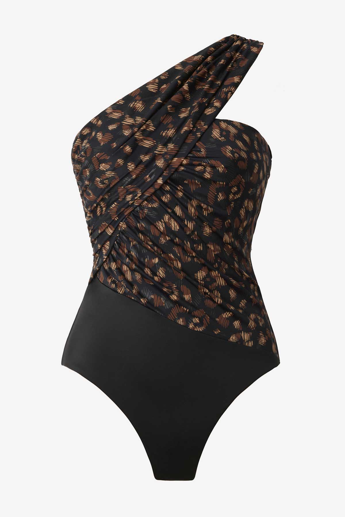 Miraclesuit Black/Brown Goddess One Piece in La Paz