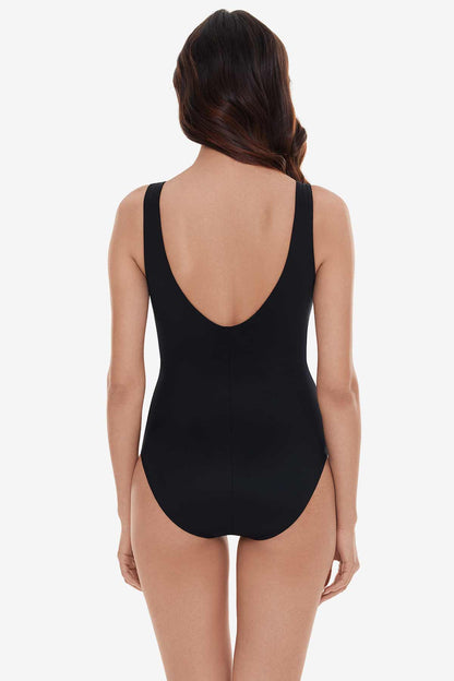 Miraclesuit Black Bindy One Piece in Boba