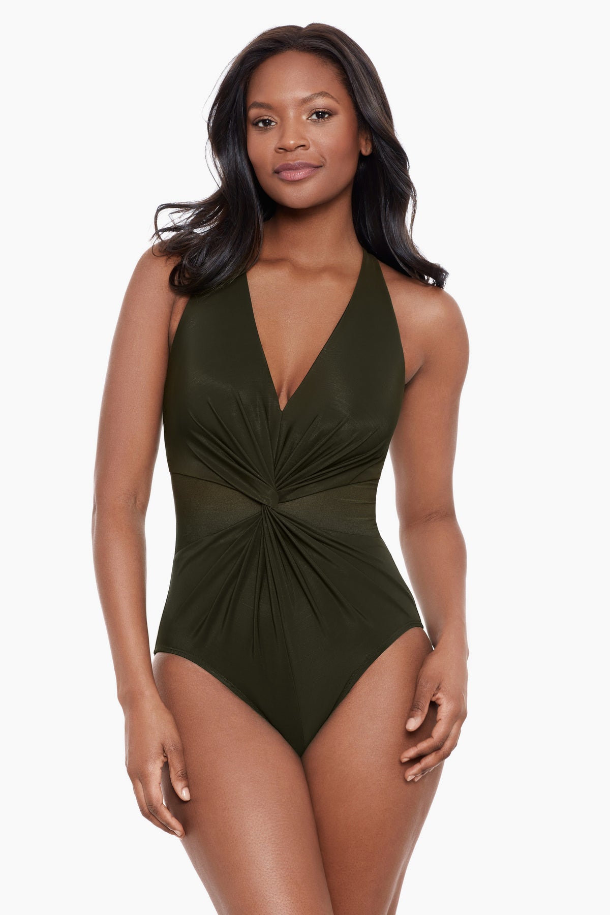 Miraclesuit Sangria Illusionists Wrapture One Piece Swimsuit