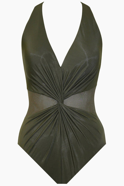 Miraclesuit Sangria Illusionists Wrapture One Piece Swimsuit