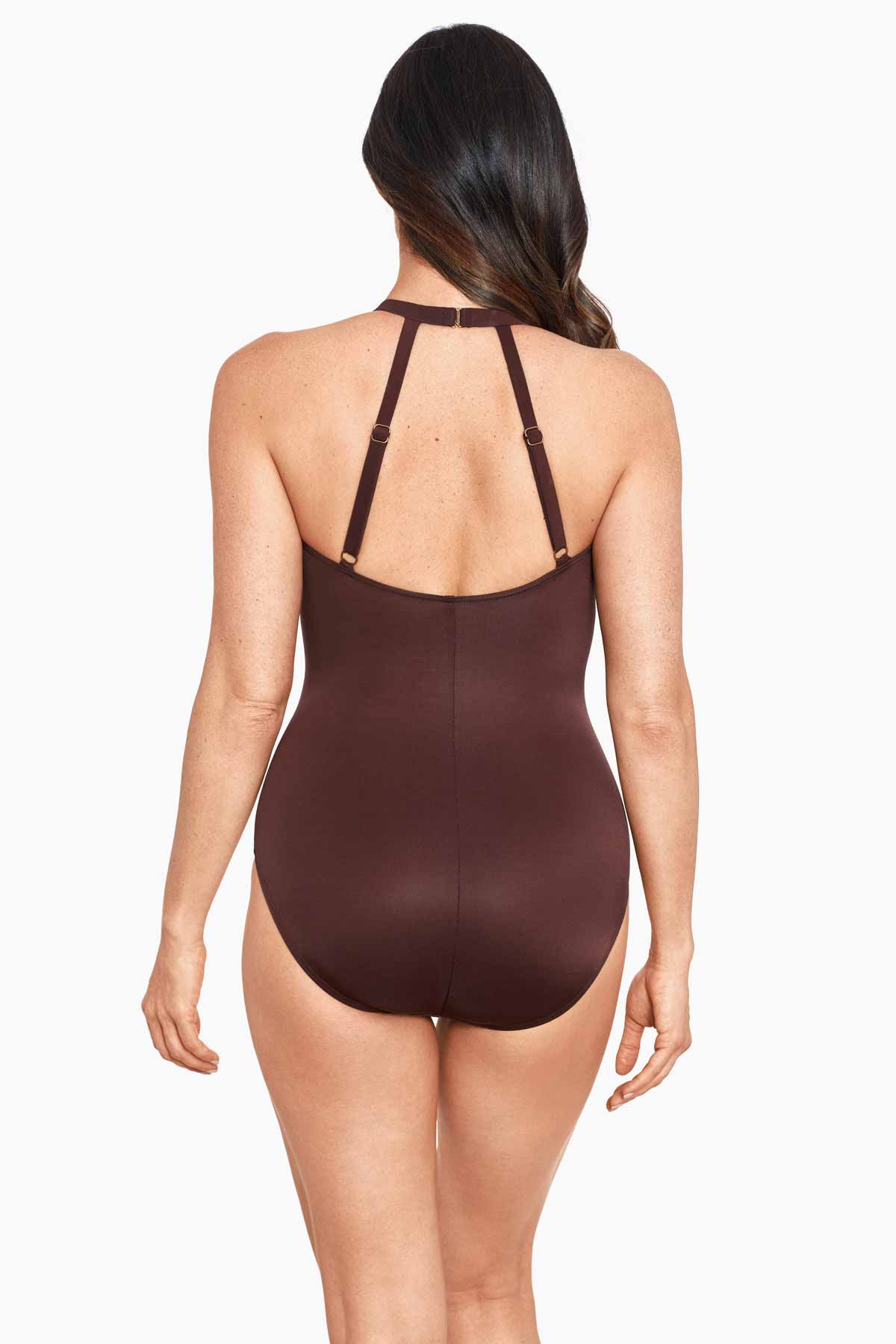Miraclesuit Sangria Illusionists Wrapture One Piece Swimsuit