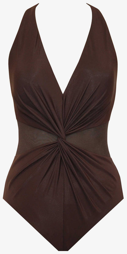 Miraclesuit Sangria Illusionists Wrapture One Piece Swimsuit