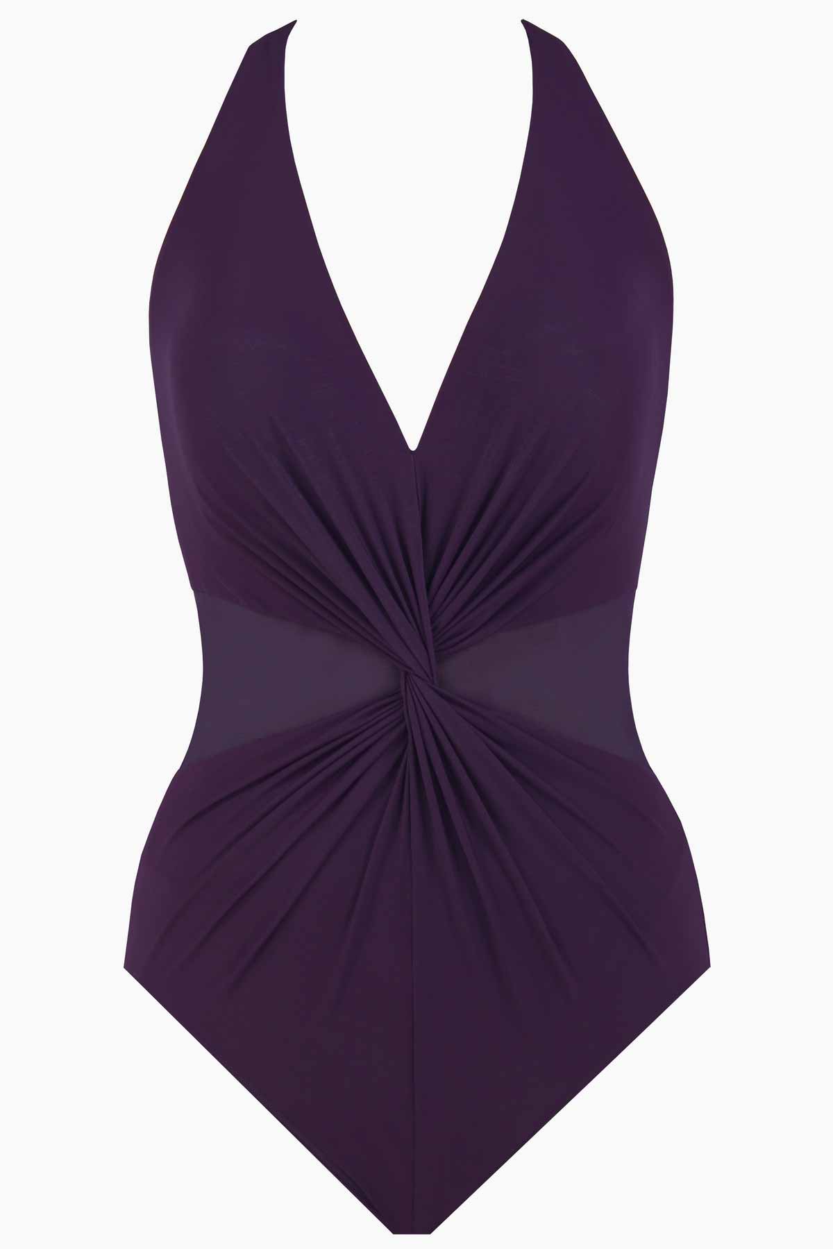 Miraclesuit Sangria Illusionists Wrapture One Piece Swimsuit