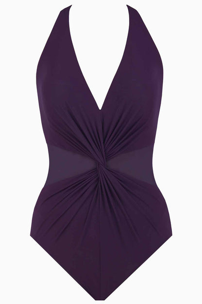 Miraclesuit Sangria Illusionists Wrapture One Piece Swimsuit