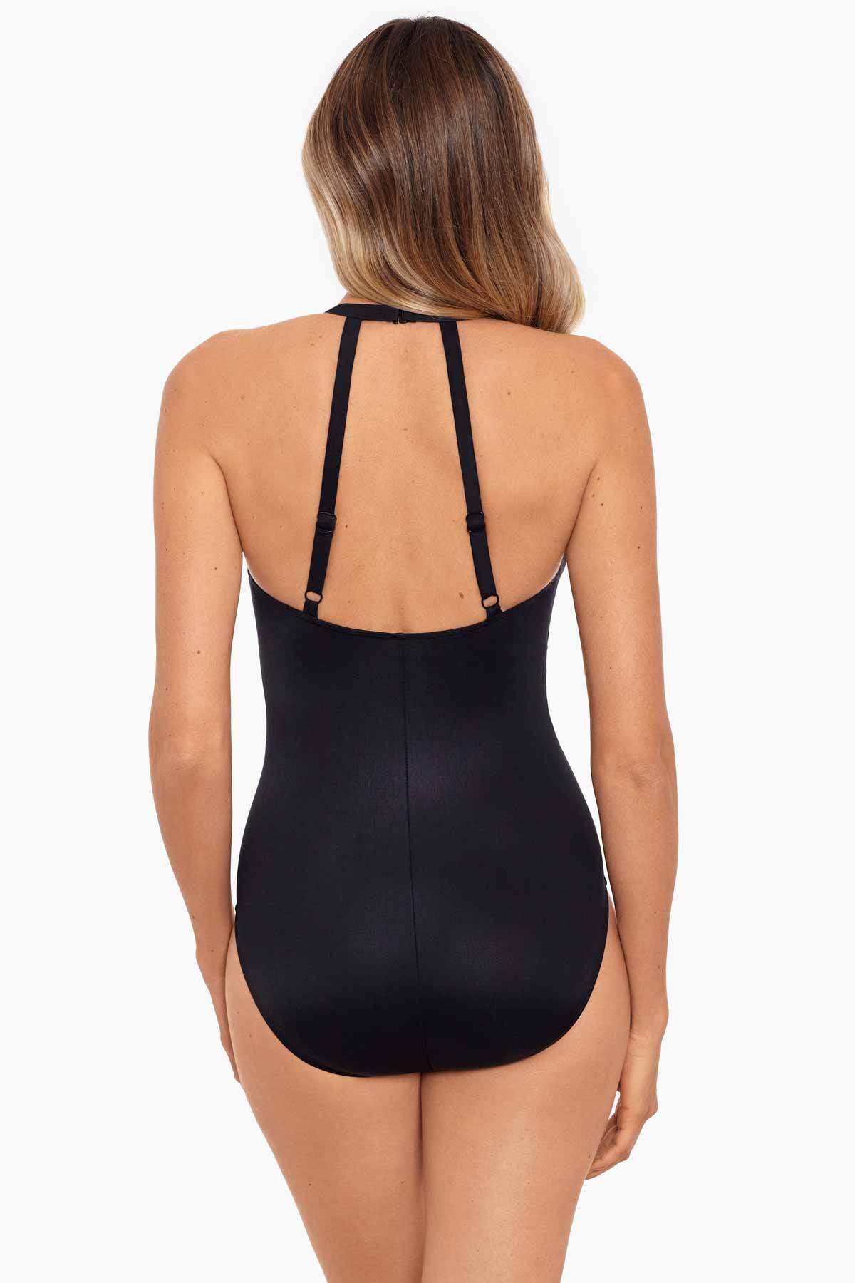 Miraclesuit Sangria Illusionists Wrapture One Piece Swimsuit