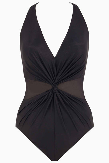 Miraclesuit Sangria Illusionists Wrapture One Piece Swimsuit