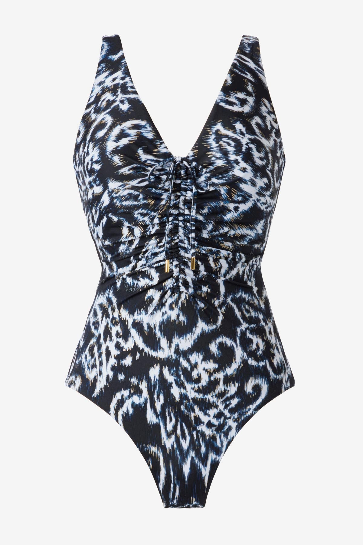 Miraclesuit Black/White Bella One Piece in Adorn