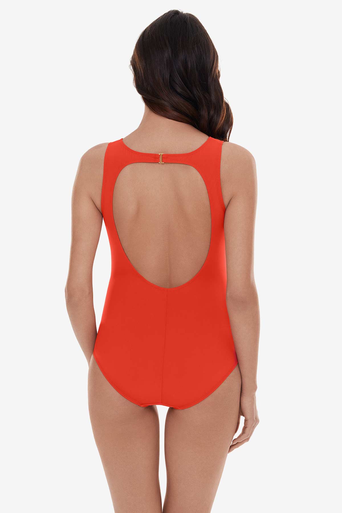 Miraclesuit Persimmon Annette One Piece in Hyperlink