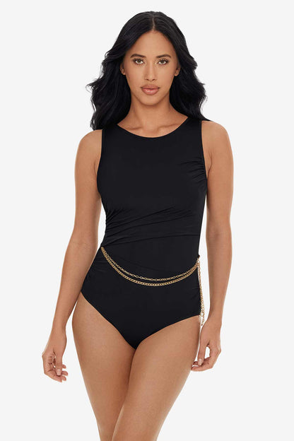 Miraclesuit Persimmon Annette One Piece in Hyperlink