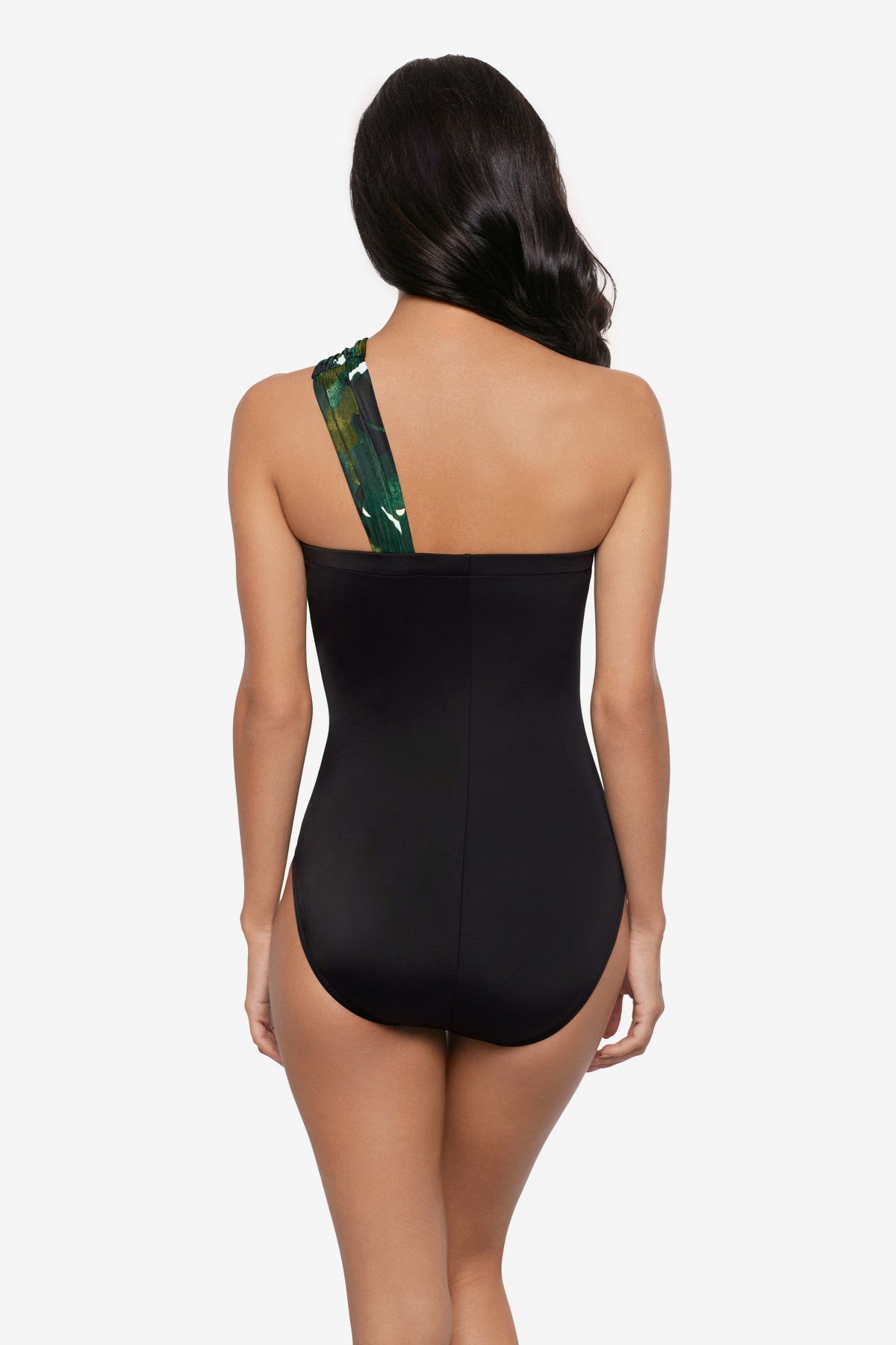 Miraclesuit Green/Multi Magicsuit Palmetto Goddess One Piece Swimsuit