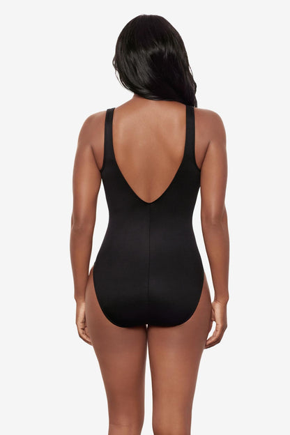 Miraclesuit Black/Multi Ibiza One Piece in Sparkle Plenty