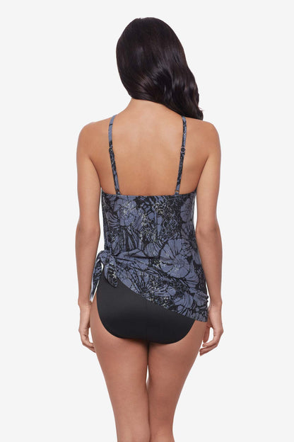 Miraclesuit Black/Multi Magicsuit Shell Beach Parker One Piece Swimsuit