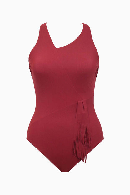 Miraclesuit Black Amoressa Banda Sashay One Piece Swimsuit