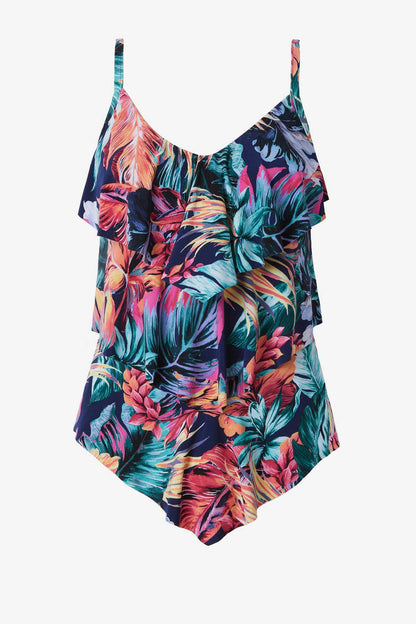 Miraclesuit Navy/Multi Rita Tankini Top in Belize
